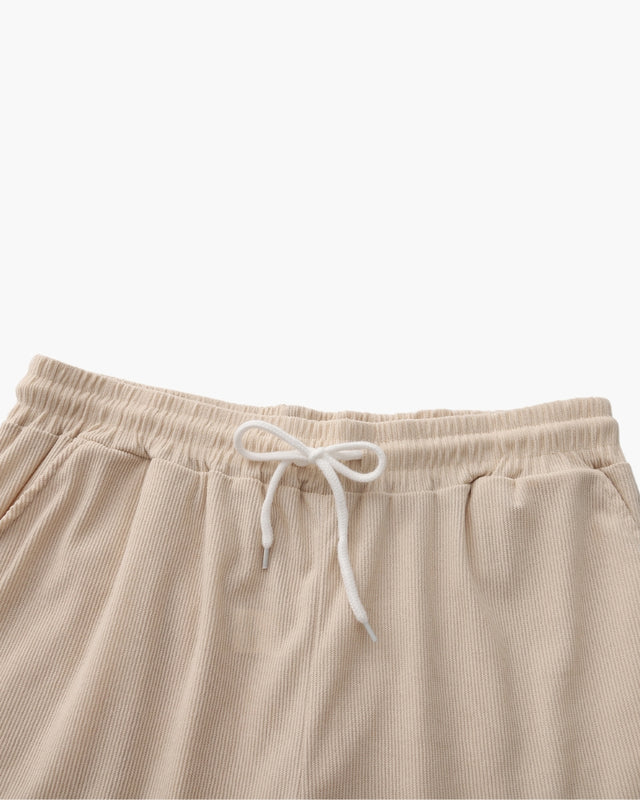 Ensemble Riviera en Velours Côtelé – Élégance Old Money