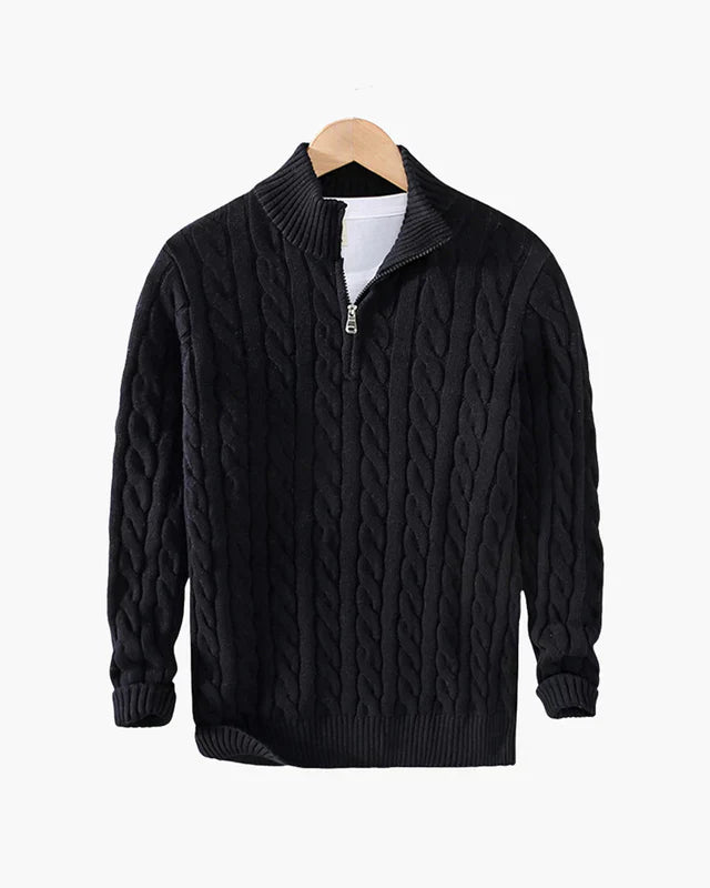 Pull Half-Zip Verbier – Élégance Alpine